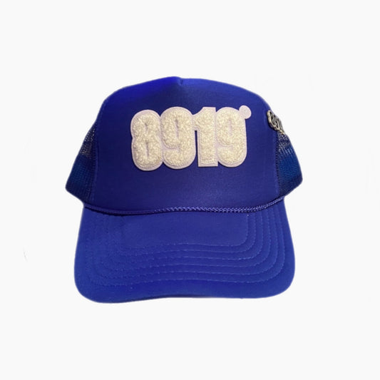 8919®️ Trucker Hat (Royal Blue/White)