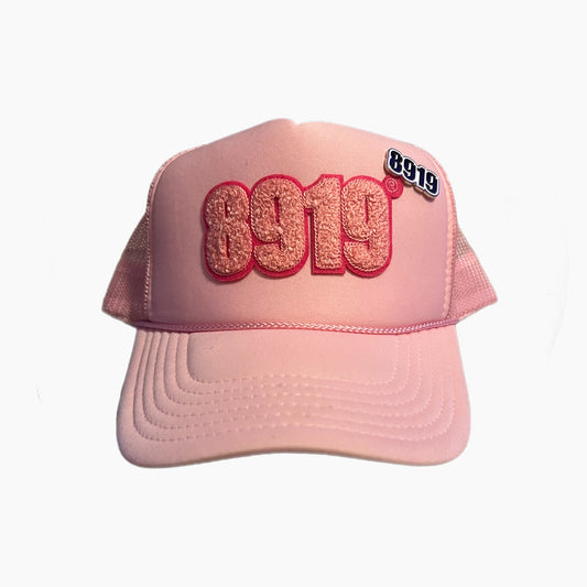 8919® Trucker Hat (Pink)