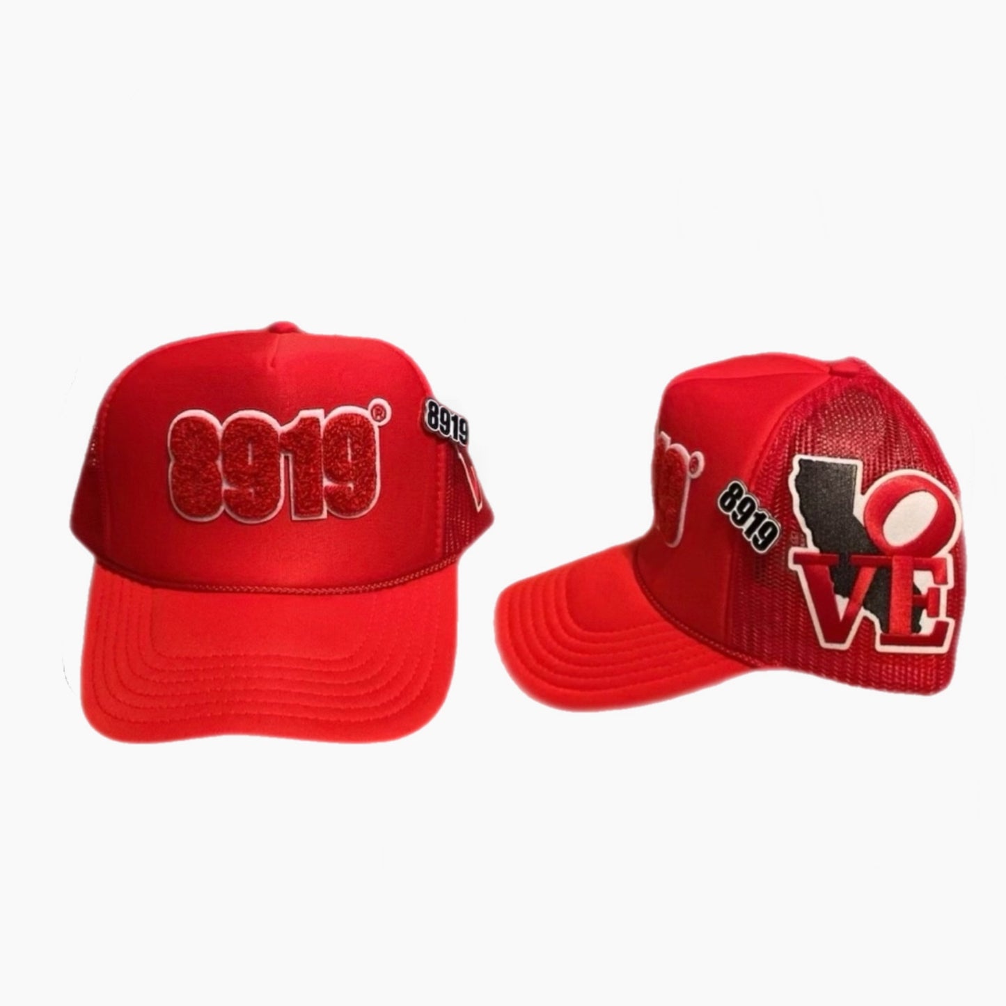 Signature Love 8919®️Trucker Hat (Red)